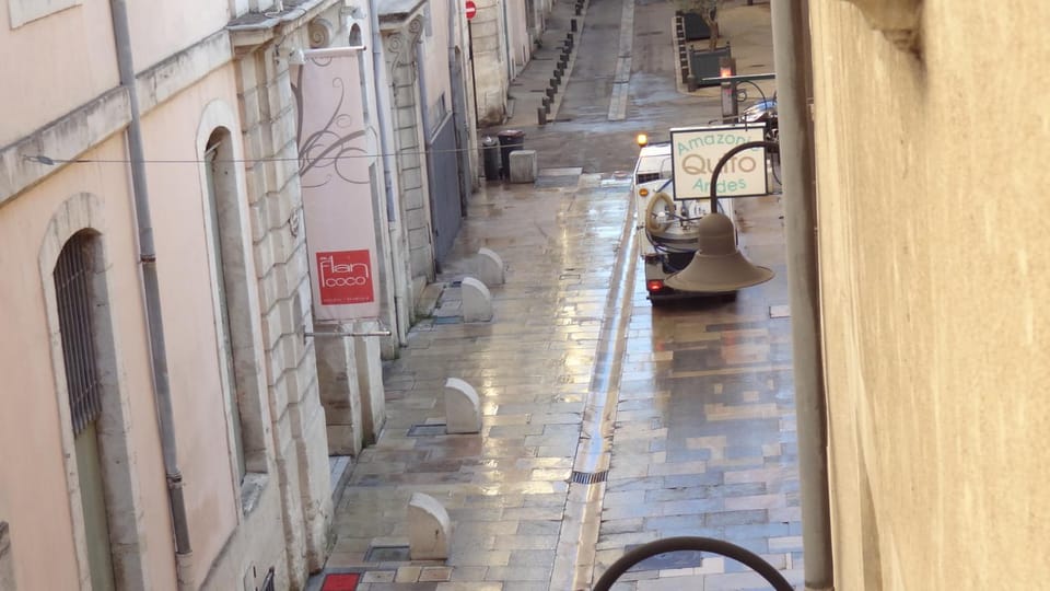 Quiet street view