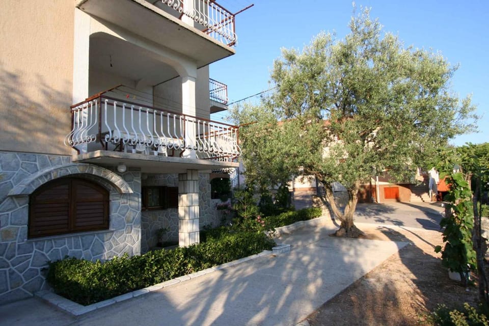 Property building, Summer, Garden
