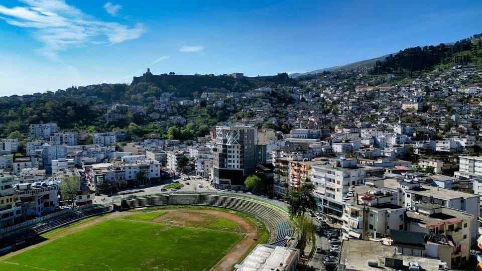 Nearby landmark, Day, Neighbourhood, Natural landscape, Bird's eye view, City view, Location
