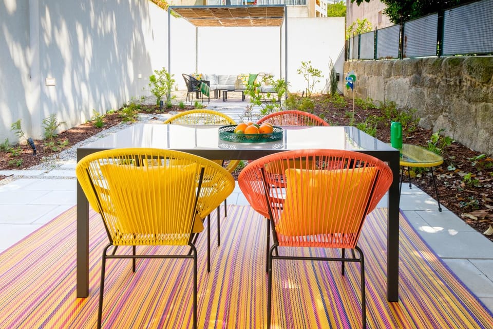 Patio, Garden, Garden, Seating area, Garden view