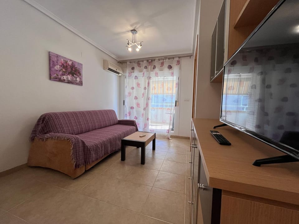 Living room, air conditioner