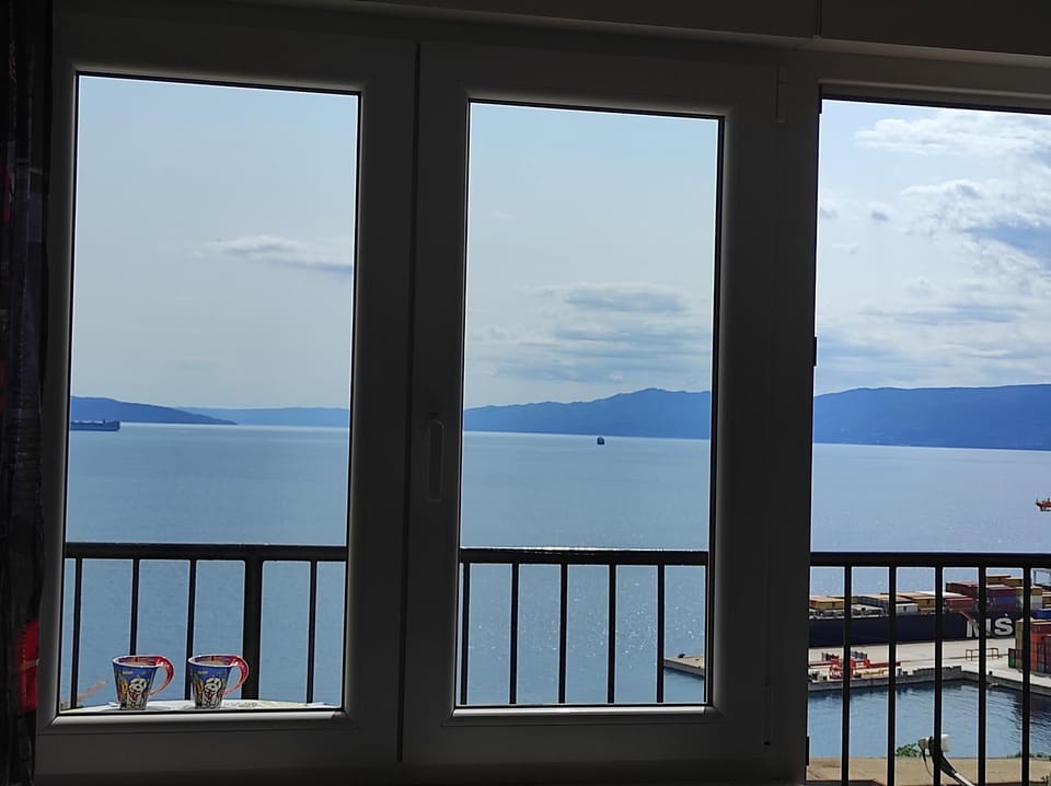 Natural landscape, Balcony/Terrace, Sea view