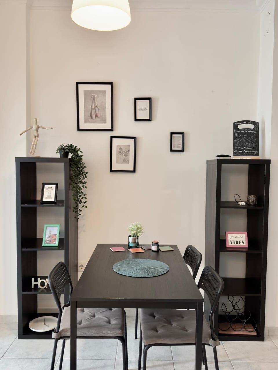 Library, Dining area
