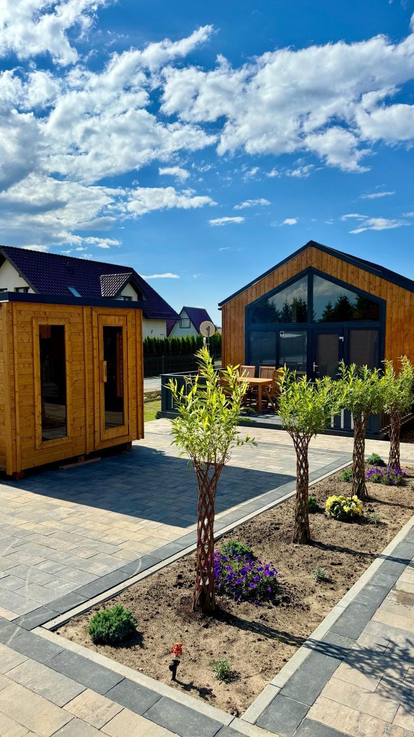 Nadmorskie Chatki - SAUNA - OPCJA Z PRYWATNĄ BALIĄ KĄPIELOWĄ LUB BEZ House in West Pomeranian Voivodeship, Poland