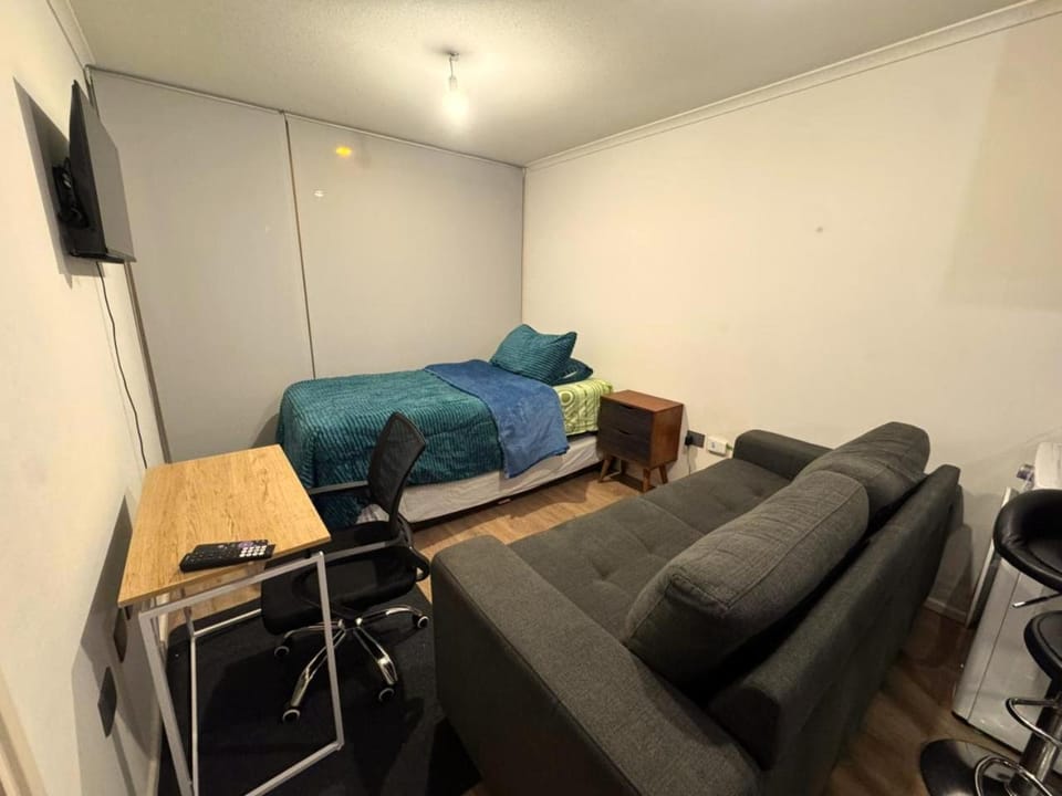 Cómodo Depto 3 camas, vista al estadio y estacionamiento gratis Apartment in Bio Bio, Chile