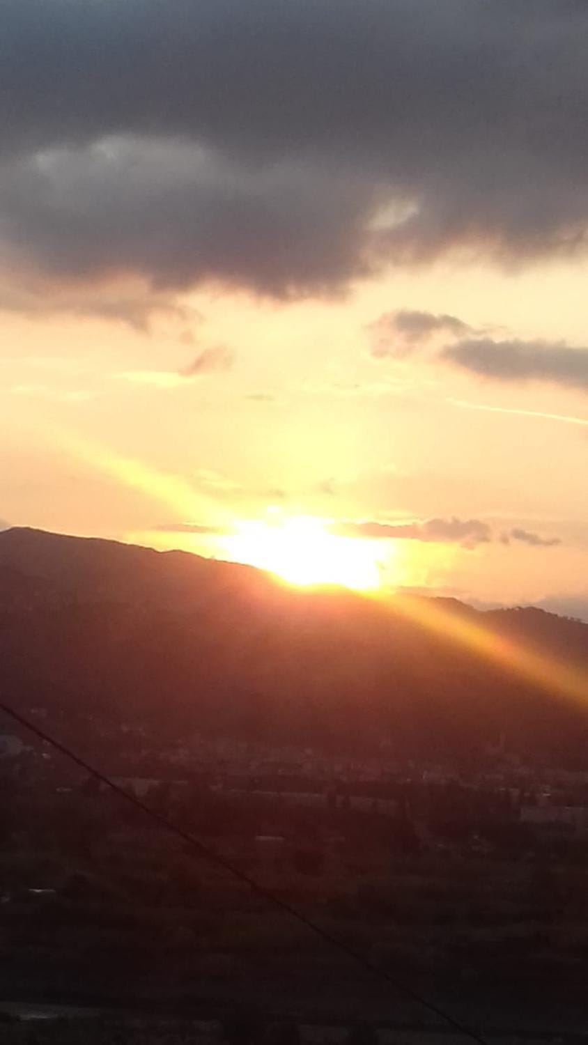 Natural landscape, Sunset