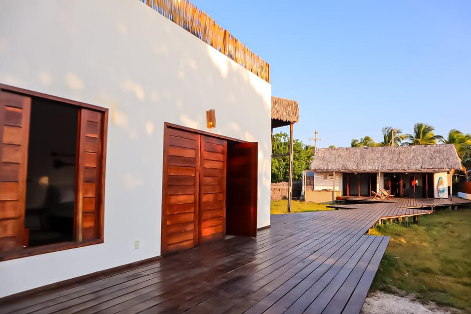Property building, Patio, Bedroom, Garden view