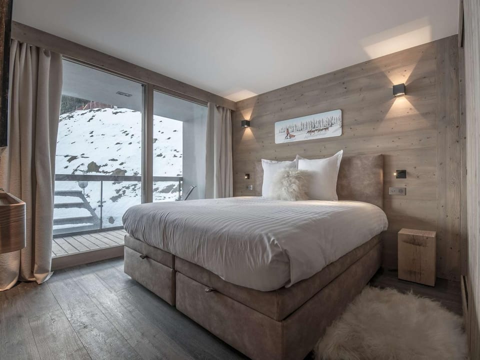 Courchevel 1550 - Appartement 6/7 pers. avec Wi-Fi, animaux admis, parking - FR-1-631-202 Apartment in Saint-Bon-Tarentaise