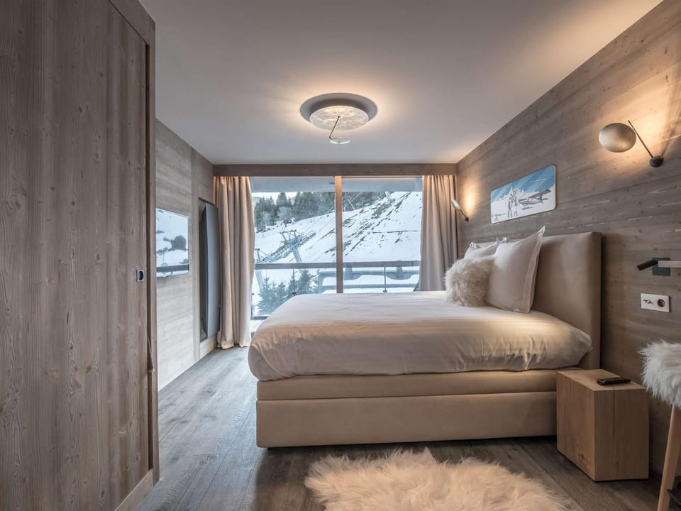 Courchevel 1550 - Appartement 6/7 pers. avec Wi-Fi, animaux admis, parking - FR-1-631-202 Apartment in Saint-Bon-Tarentaise
