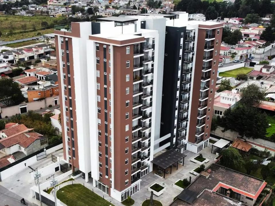 Property building, Bird's eye view, City view