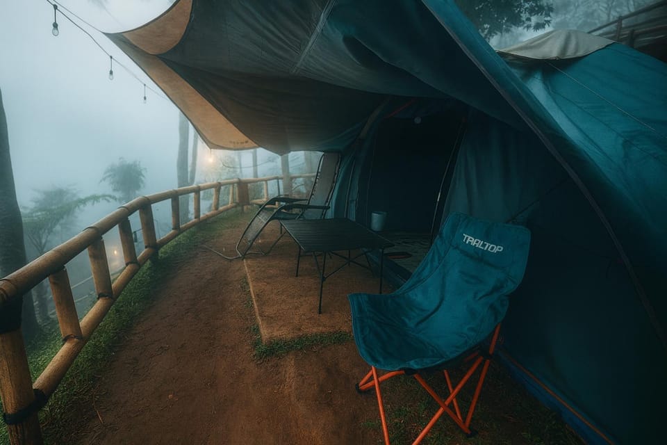 Zoya Hills Glamping Luxury tent in Cisarua