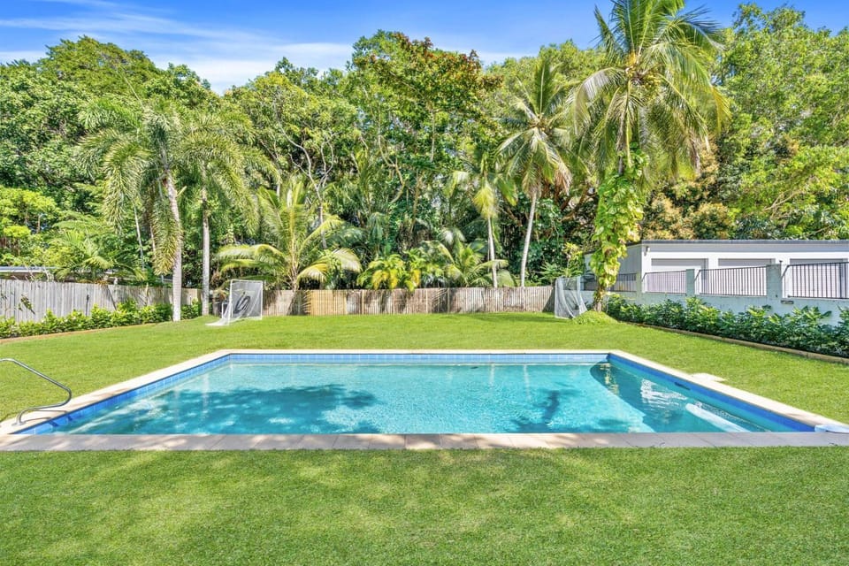 Natural landscape, Garden, Pool view, Swimming pool