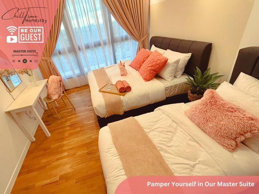 Above Paradigm Mall- next Hyatt Palace 5GWifi Netflix by ChillTime Homestay Apartment in Johor Bahru