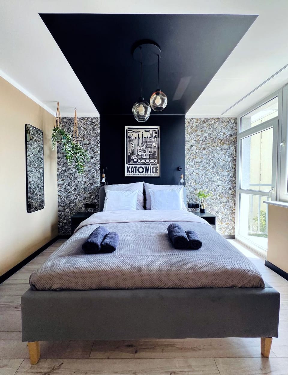 Bed, Balcony/Terrace, Bedroom, towels
