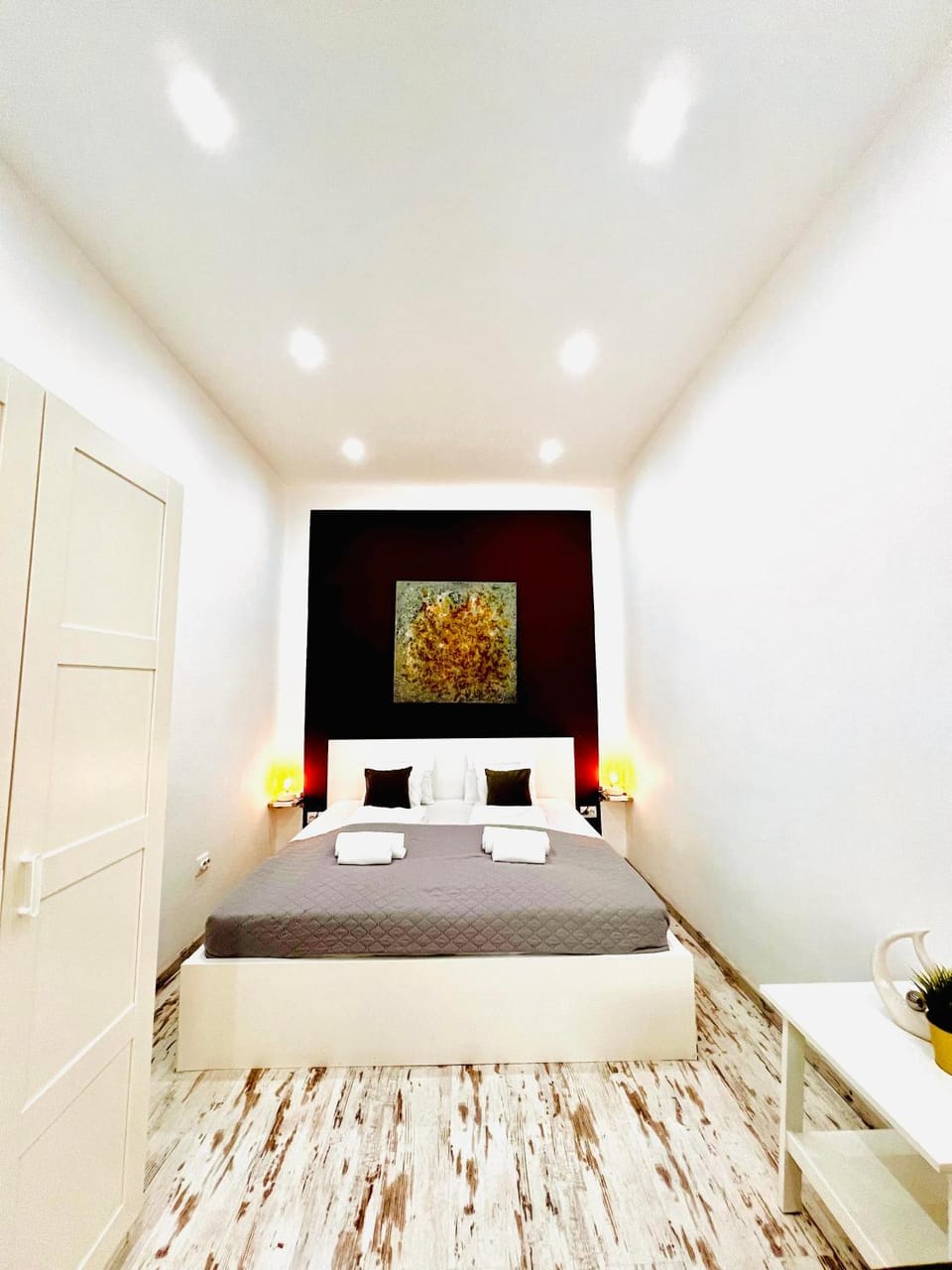 Bed, Bedroom, wardrobe