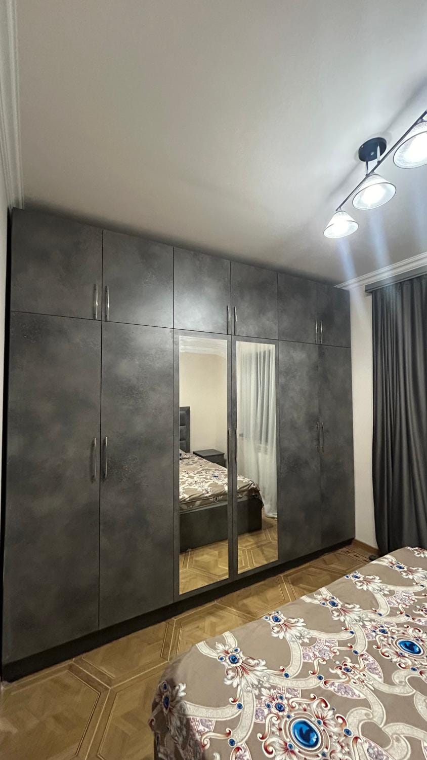 Bed, Photo of the whole room, Bedroom, wardrobe