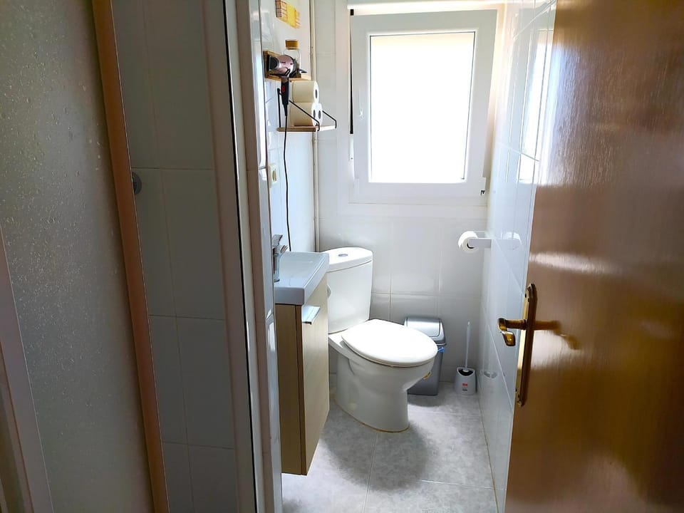 Bathroom, Living room