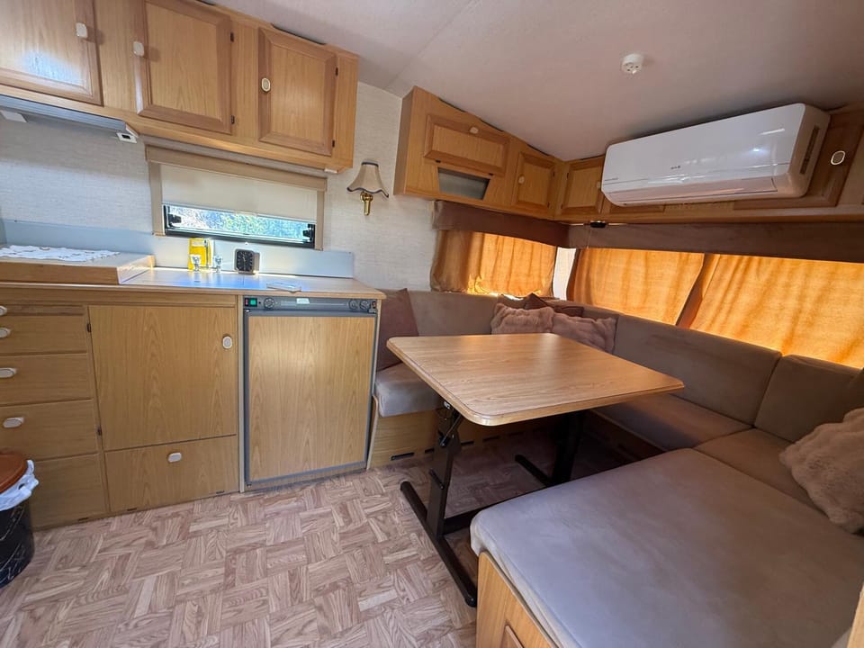 caravan on the lake Campground/ 
RV Resort in Europe