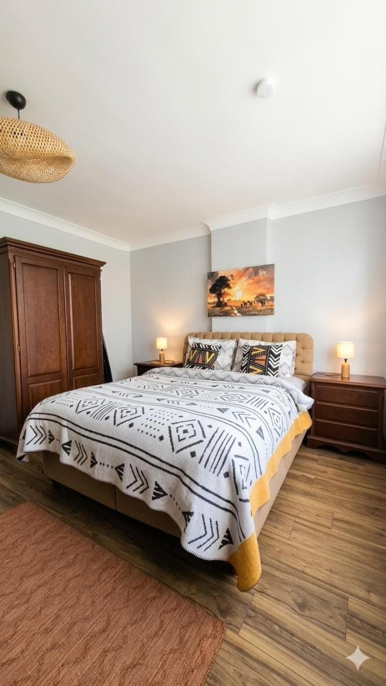 Bed, Bedroom