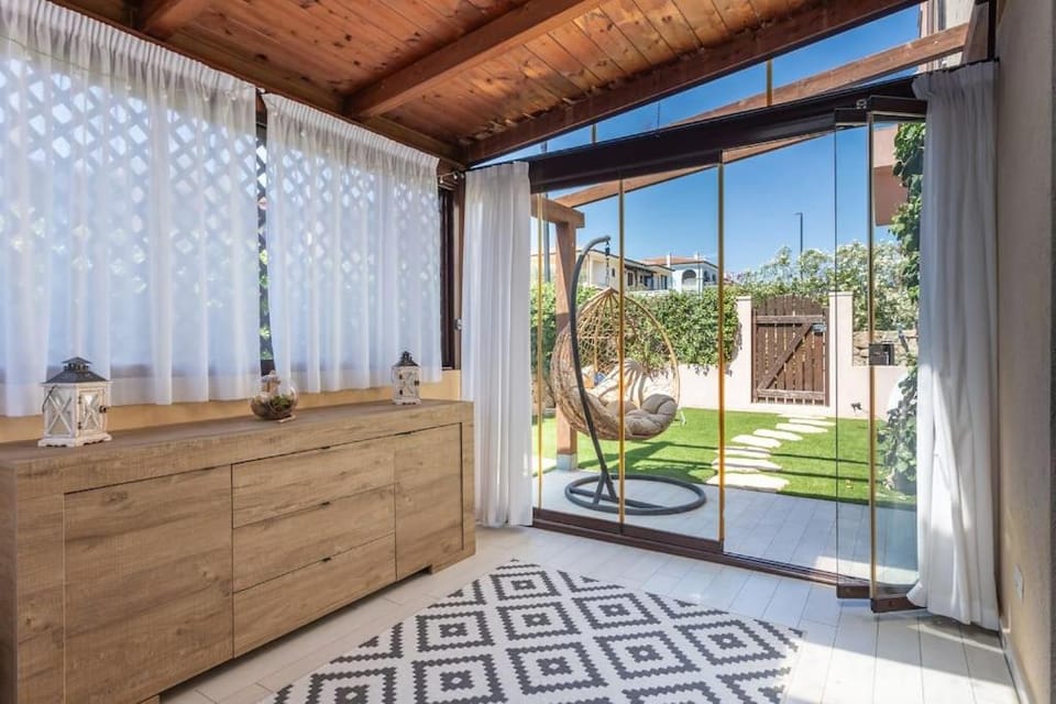 Patio, Spring, Day, Garden, Garden view