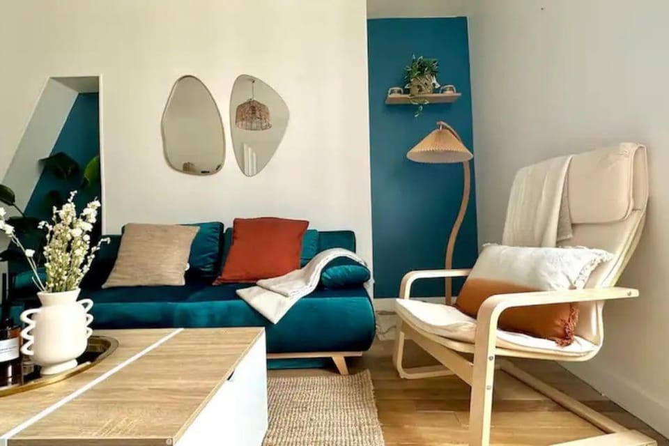 Celine 3 La perle Bleue - appartement cosy à La Défense Apartment in Puteaux