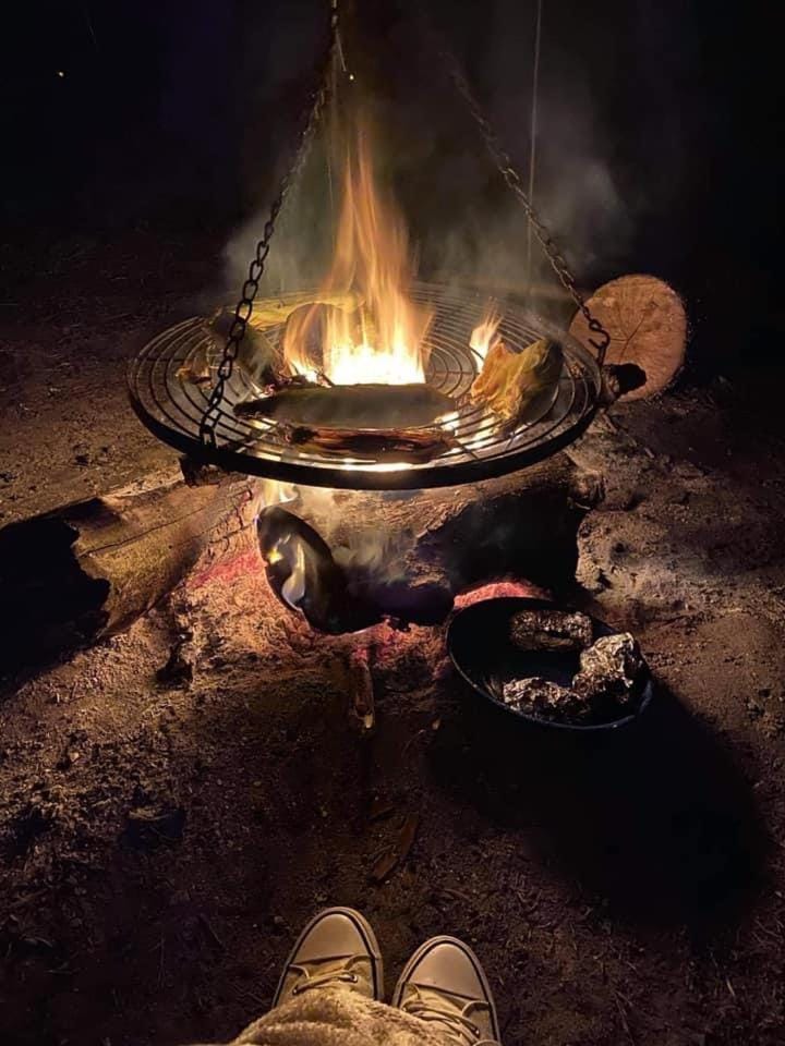 Goldings Farm yurt Tent firepit bbq activities Campground/ 
RV Resort in Hertford