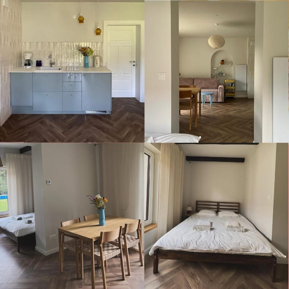 Bed, Kitchen or kitchenette, Living room, Photo of the whole room, Seating area, Dining area, Bedroom