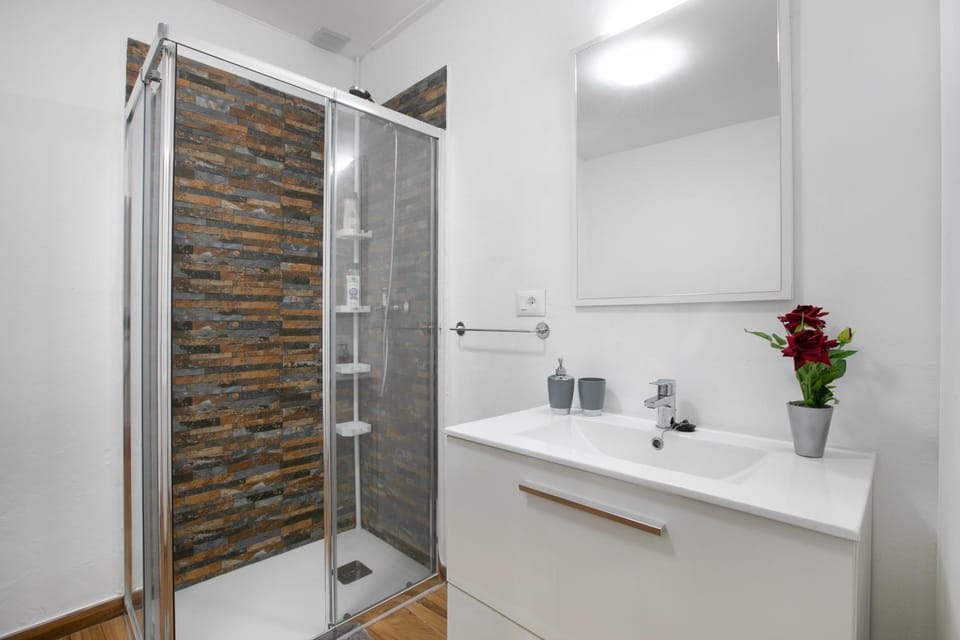 Bathroom, Living room