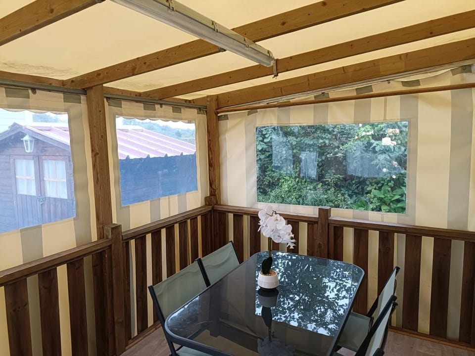 Property building, Patio