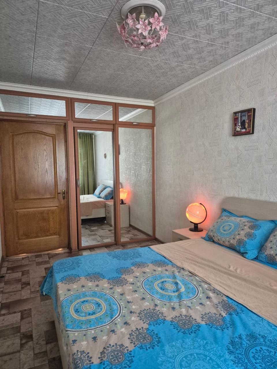 Bed, Bedroom, wardrobe
