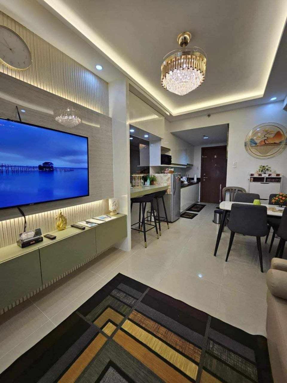 TV and multimedia, Kitchen or kitchenette, Living room, Seating area, Dining area, minibar