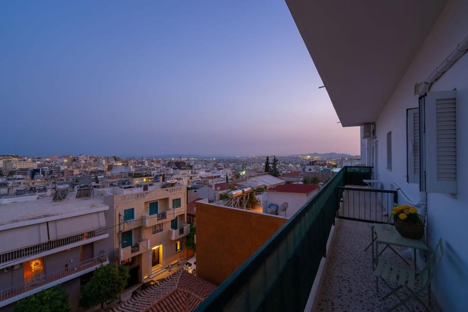 View (from property/room), Balcony/Terrace, City view, Sunset