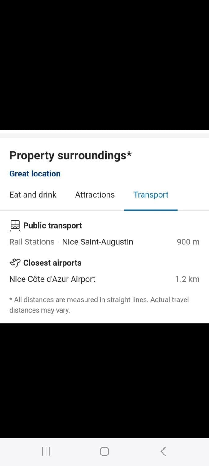 Grand Appartement, 2 ou 3 ou 4 pieces, tramway sur place, proche gare sncf St Augustin 5 min, aéroport à 7 min, plage ou Allianz riviera 10 min, palais nikaia 2 min , supermarché sur place, parking possible si disponible ou payant à 1000 metre Apartment in Nice