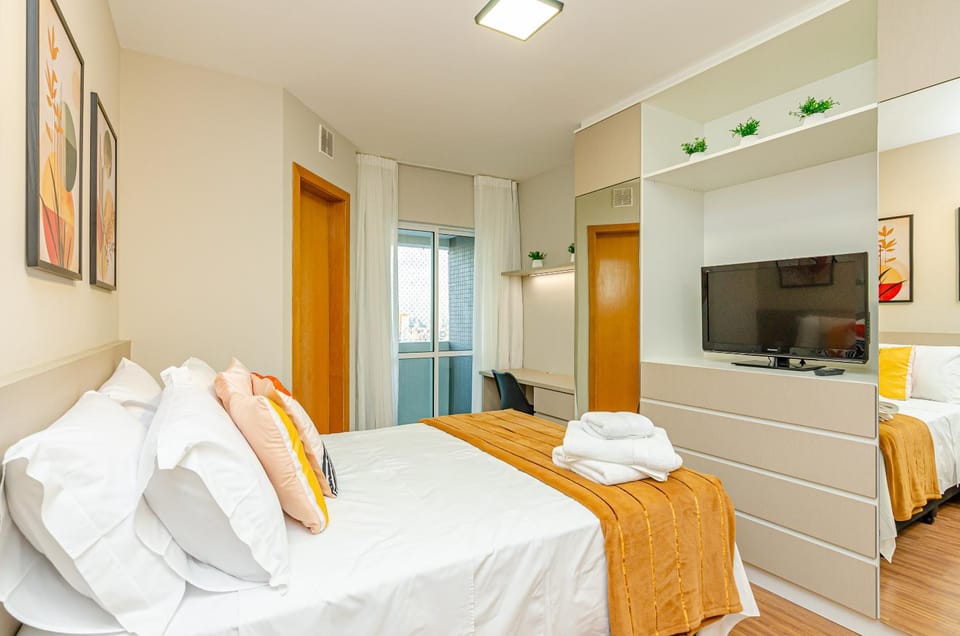 Studio 25º A, Sacada e Linda Vista no Hydepark by UROOMS Apartment in Curitiba