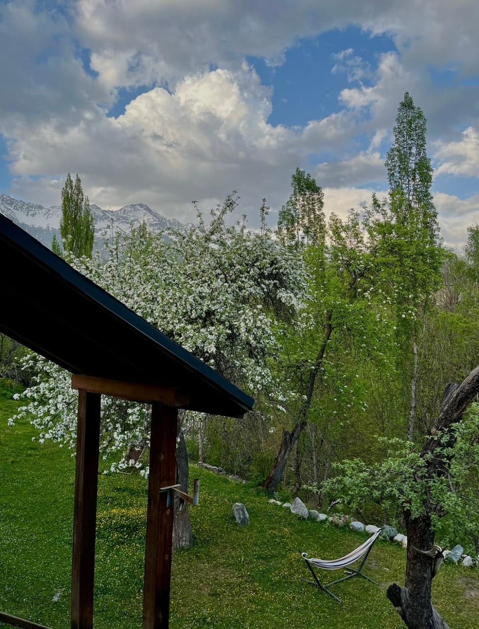 Garden view, Mountain view