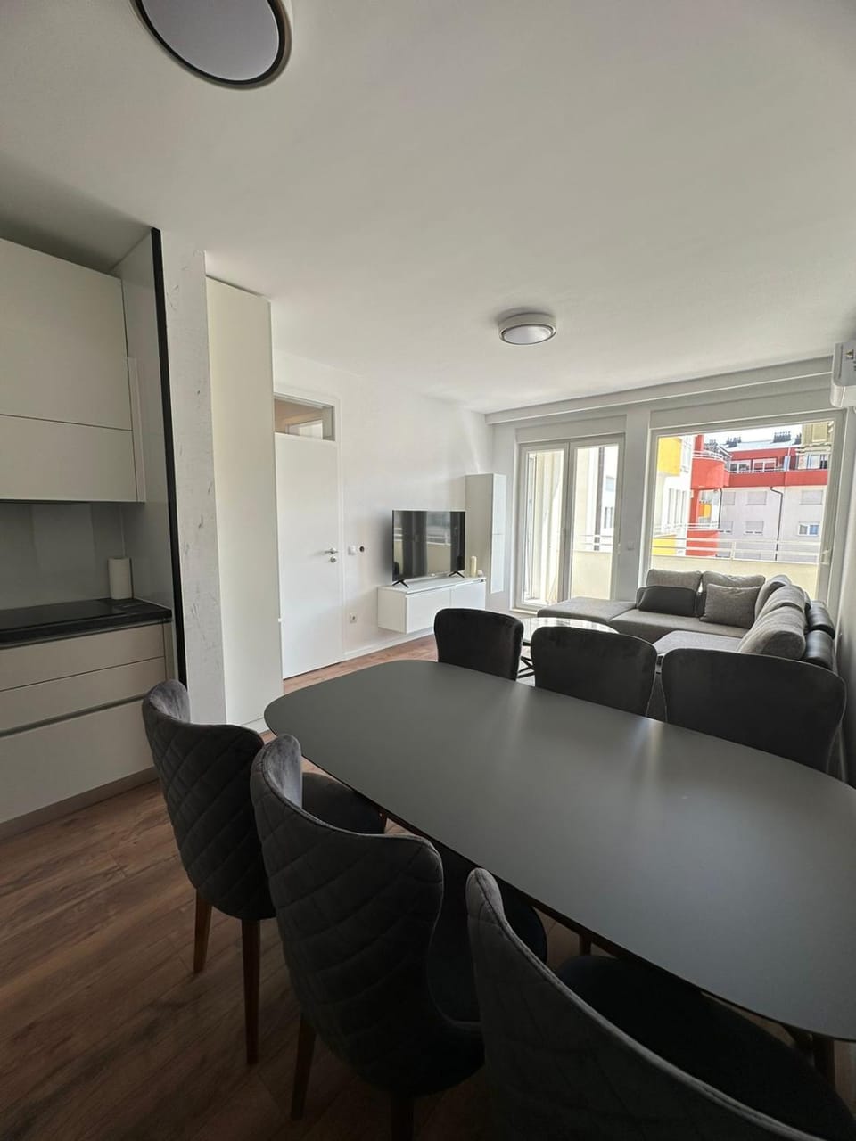 Living room, Seating area, Dining area