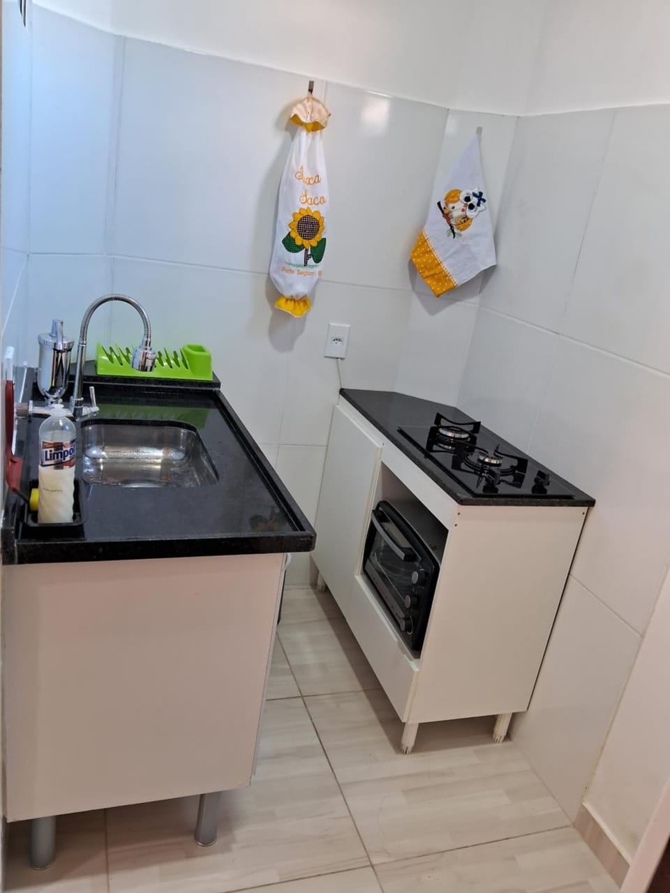 Kitchen or kitchenette, oven, stove, toaster
