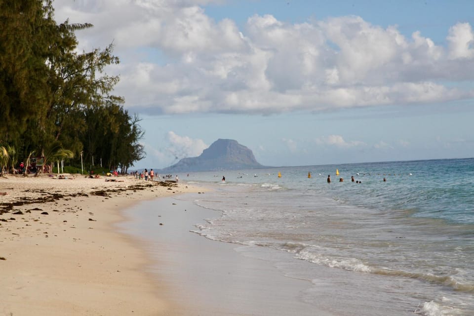 Nearby landmark, Beach, Mountain view