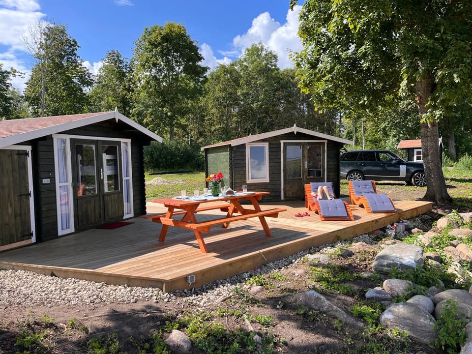 Property building, Patio