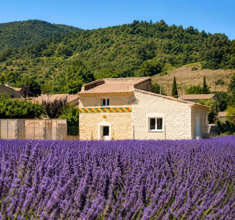Property building, Natural landscape, Mountain view