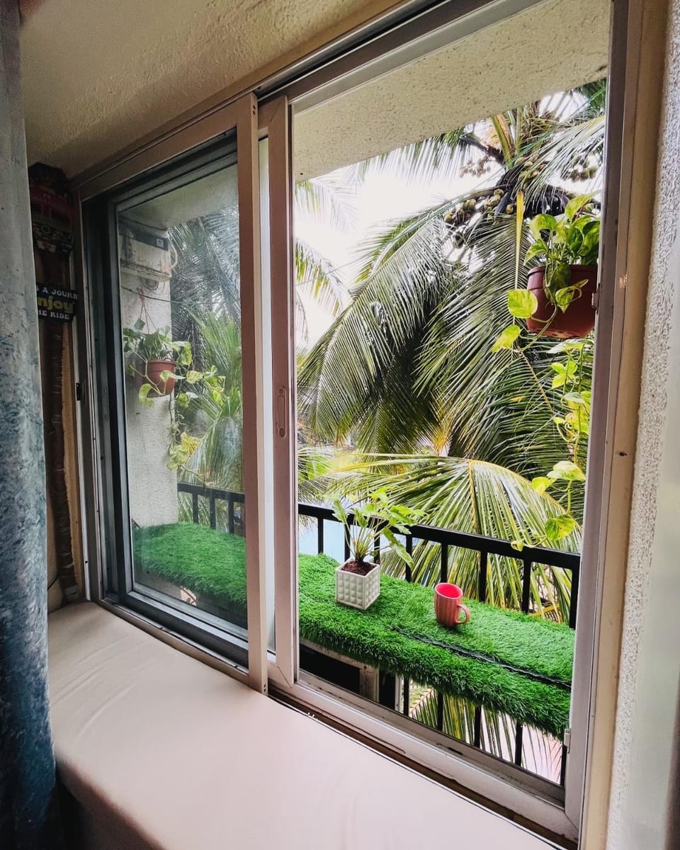 Patio, Garden view