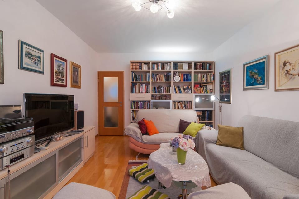 Library, TV and multimedia, Living room, Seating area, Evening entertainment