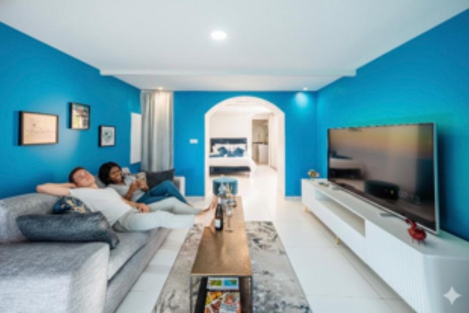 Property building, TV and multimedia, Living room