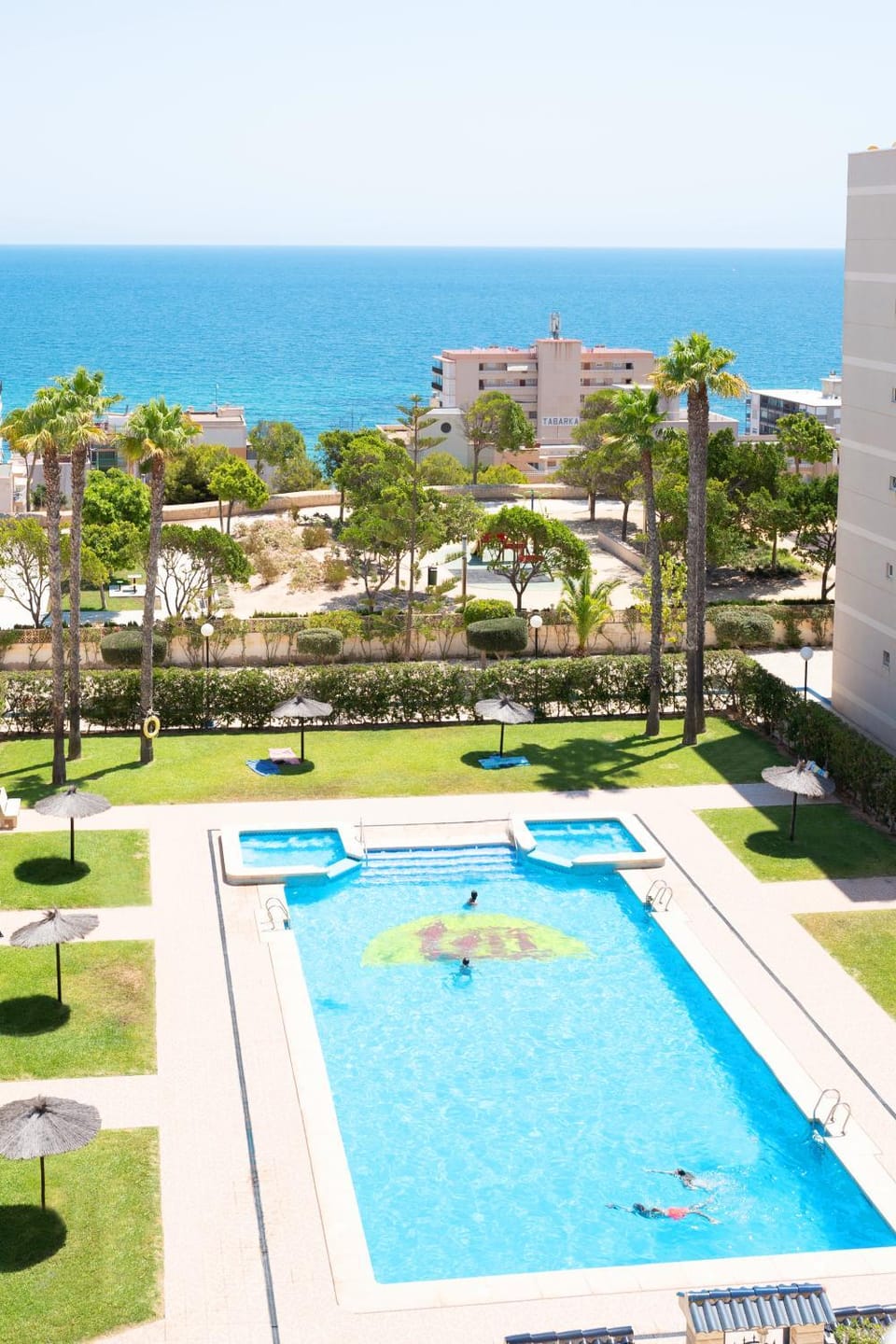 Pool view, Sea view, Swimming pool