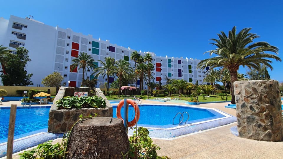 Spring, Day, Natural landscape, Garden, Garden view, Pool view, Swimming pool, Swimming pool, sunbed