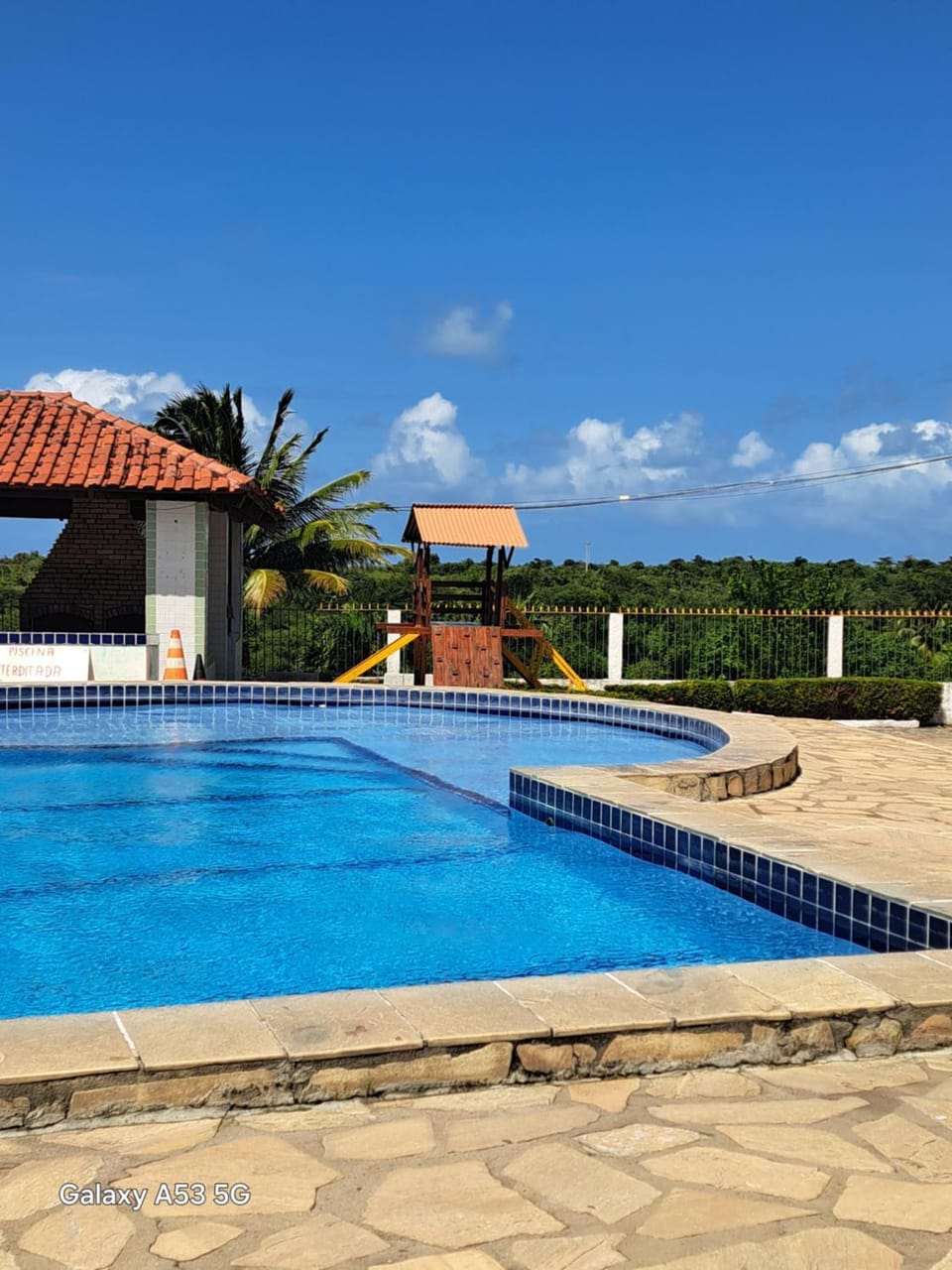 Natural landscape, Pool view, Swimming pool