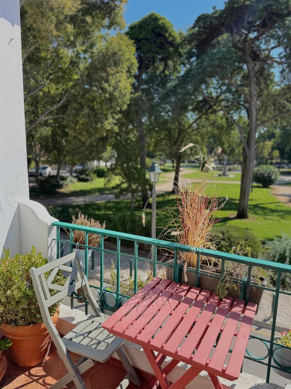 Spring, Day, View (from property/room), Balcony/Terrace, Garden view
