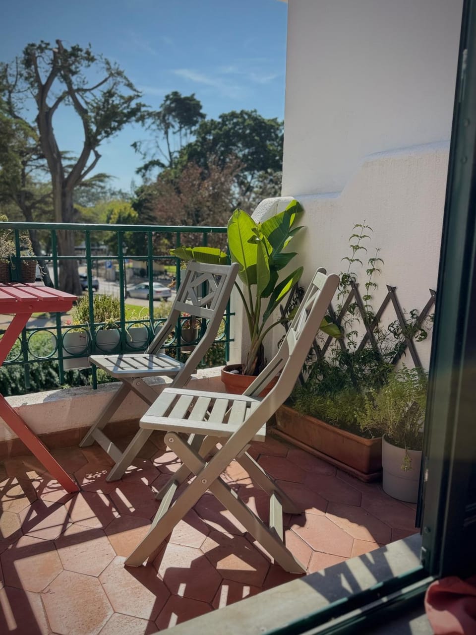 View (from property/room), Balcony/Terrace, Garden view