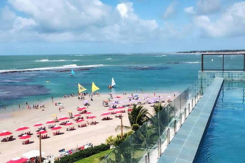 Flat de luxo beira-mar em Porto de Galinhas Apartment in Ipojuca