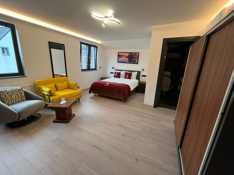 Bed, Seating area, Bedroom, wardrobe